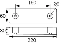 Anodes Pour Flaps Zinc Plastimo -Sport Marin Soldes 420140 1