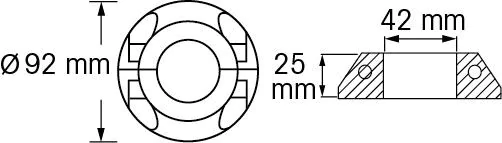 Anodes Type Max Prop Zinc Plastimo 8 Anodes Type Max Prop Zinc Plastimo – Image 6