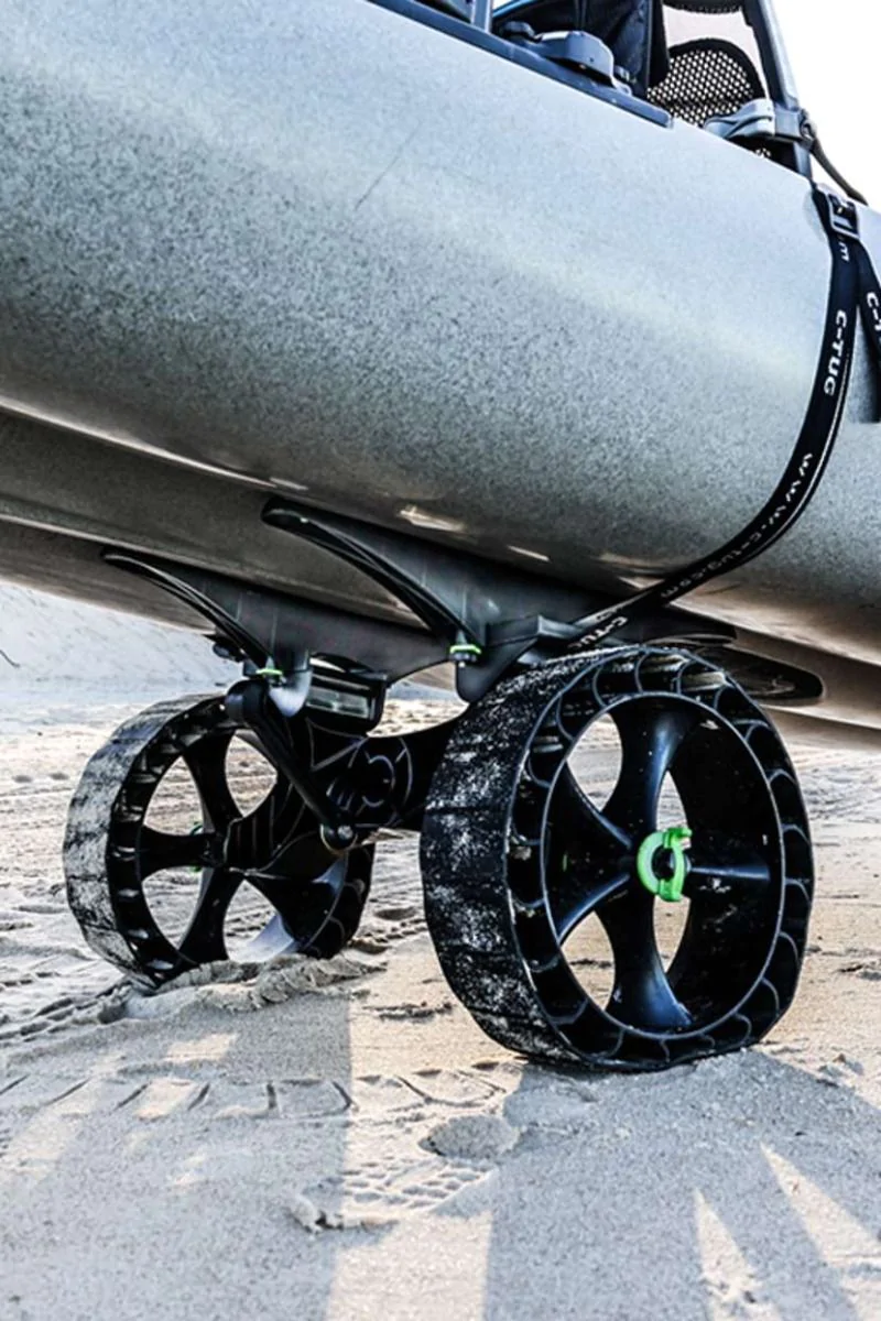 Chariot C-TUG R Avec Roues SandTrakz Railblaza 4 Chariot C-TUG R Avec Roues SandTrakz Railblaza – Image 2