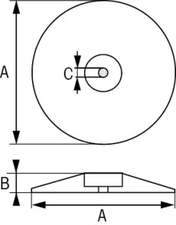 Anodes Rosace Gouvernail Aluminium Plastimo -Sport Marin Soldes 53052 53