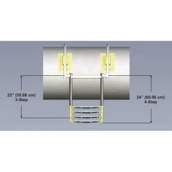 Echelle Télescopique Pour Semi-rigide Armstrong -Sport Marin Soldes 6399ce31e0b71637886997