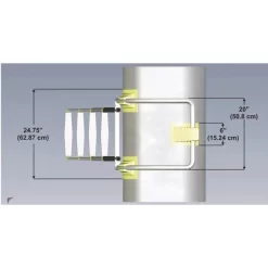 Echelle Télescopique Pour Semi-rigide Armstrong -Sport Marin Soldes 6399ce31e83f7010893429