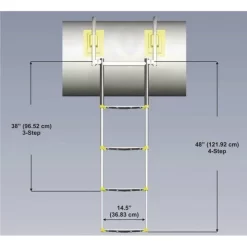 Echelle Télescopique Pour Semi-rigide Armstrong -Sport Marin Soldes 6399ce31ebb29775781383