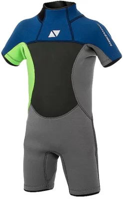 Brand Shorty 3/2mm Bzip Flatlock Kids Magic Marine