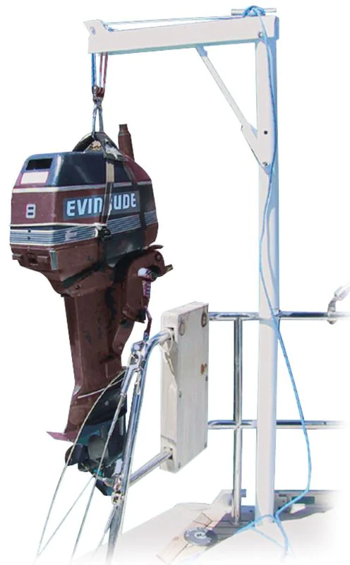 Bossoir Démontable Et Pivotant Moteur HB Osculati 3 Bossoir Démontable Et Pivotant Moteur HB Osculati